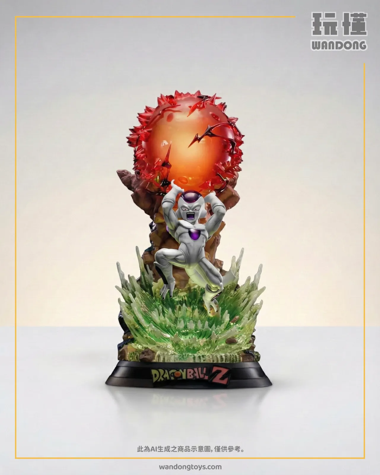 弗利沙 行星貫穿彈 龍珠WCF系列第二彈 黃金弗利沙