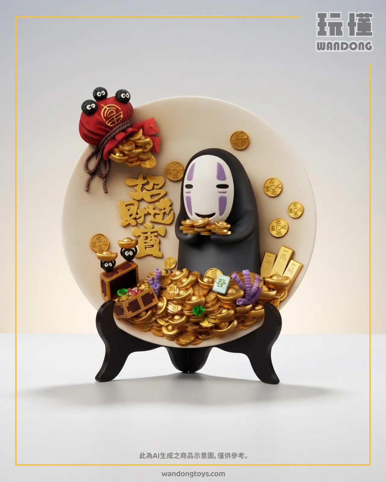 招財無臉男