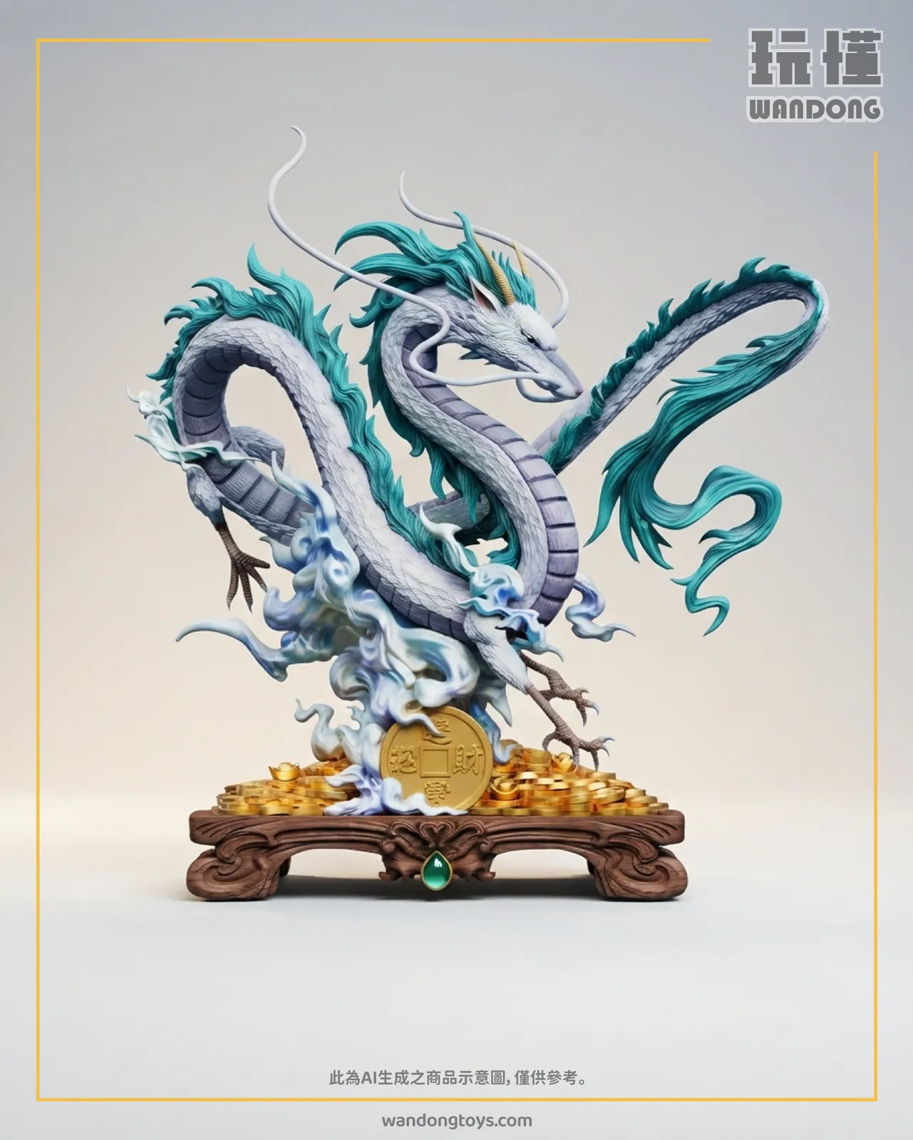 招財千尋白龍