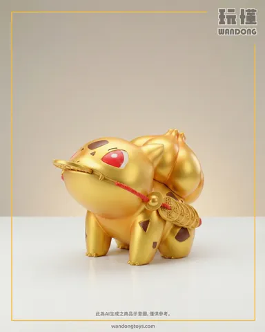 招財妙蛙種子茶寵
